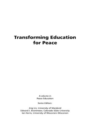 cover image of Transforming Education for Peace